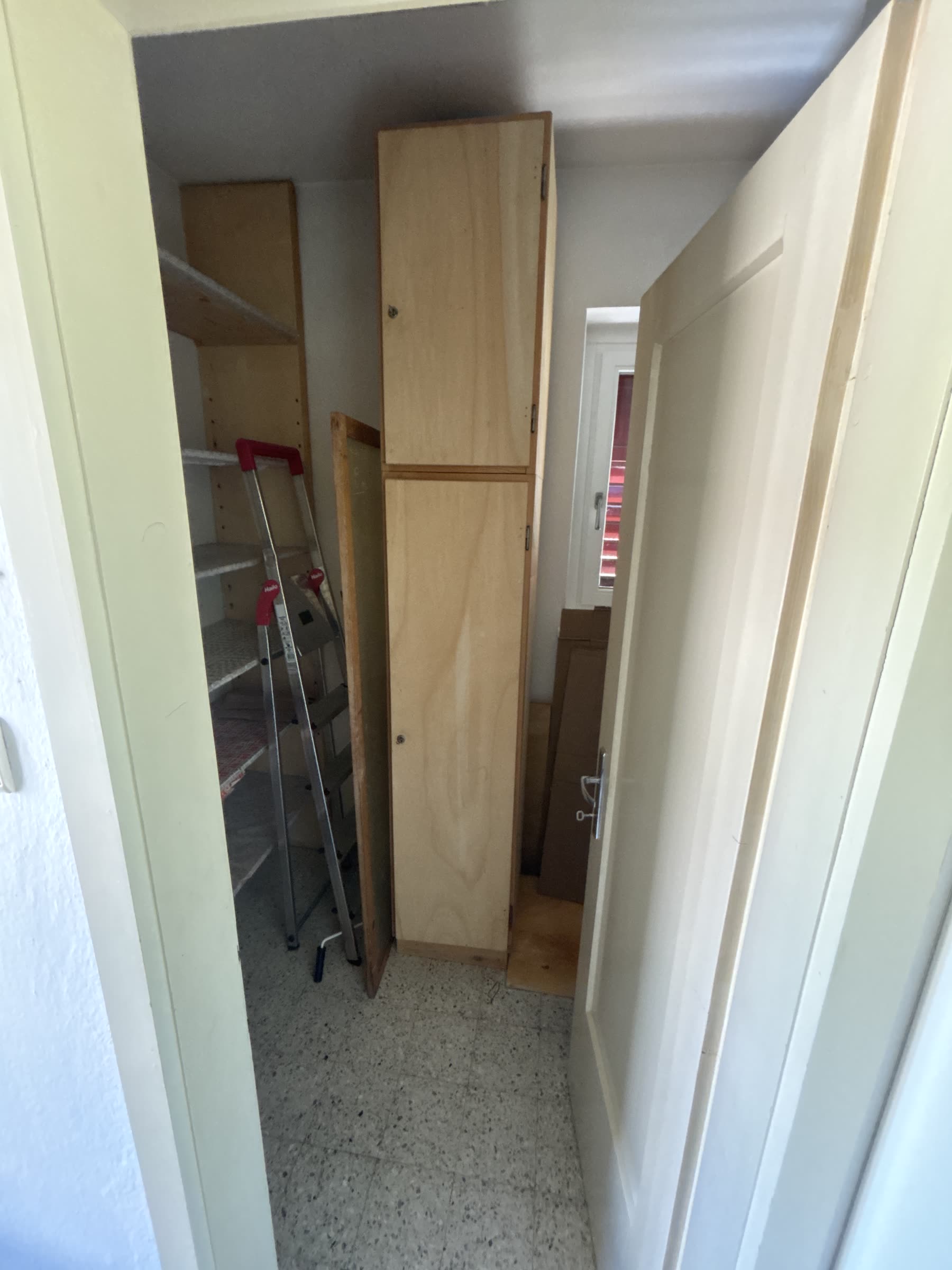 Storage room as additional usable space